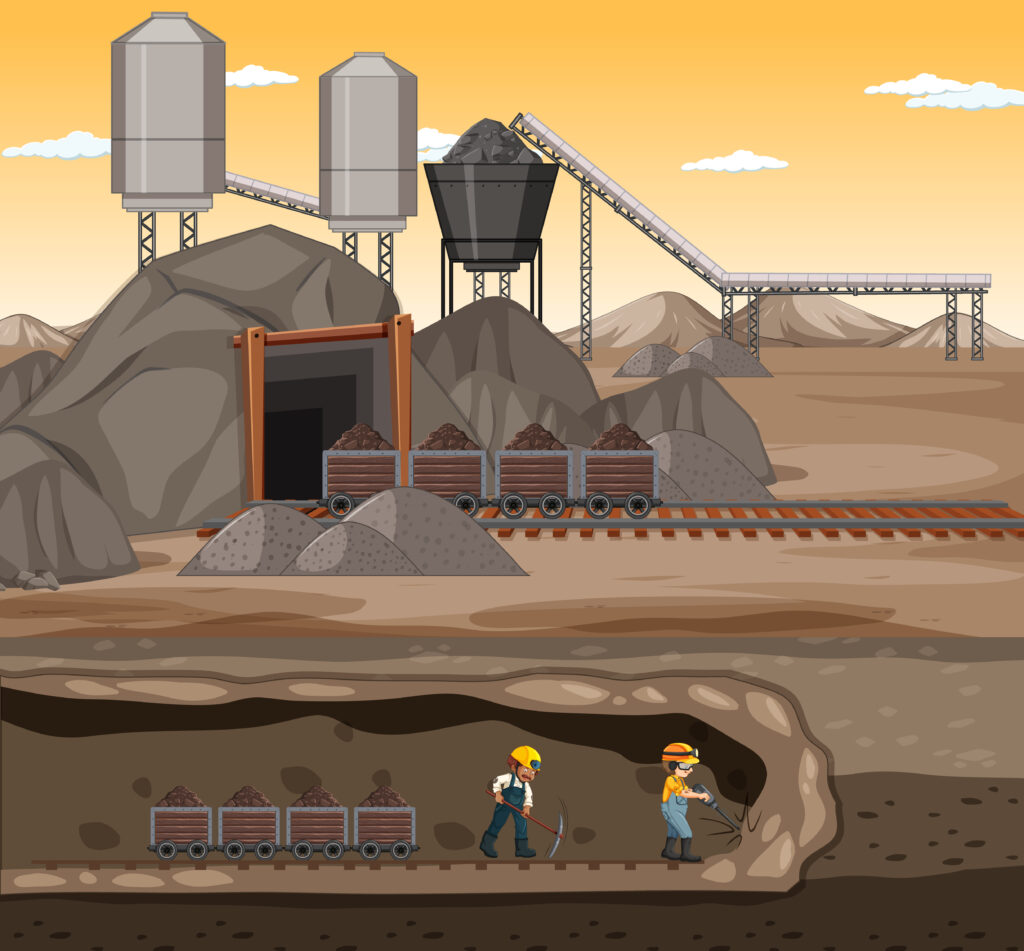 Rat-hole mining